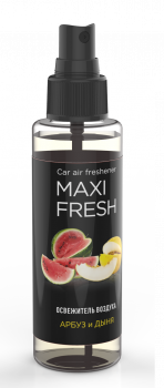 SMF-23 "АРБУЗ и ДЫНЯ"  Ароматизатор воздуха MAXIFRESH " 110 мл (спрей) фото в интернет-магазине АвтоОлимп