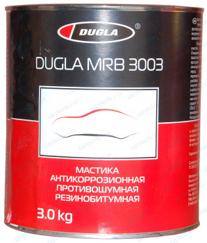 Мастика резино-битумная противошумная 3003 DUGLA MRB 3кг/4 фото в интернет-магазине АвтоОлимп