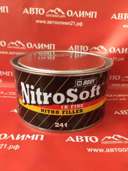 Шпатлёвка зеленая Nitrosoft BODY 241 0,75 кг \ 12 фото в интернет-магазине АвтоОлимп