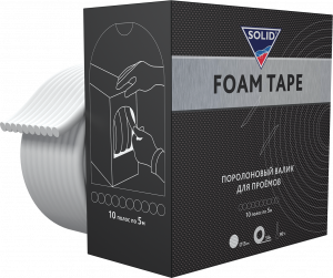 Поролоновые валики для проемов, D13мм*50м PROFESSIONAL LINE FOAM 10шт*5м SOLID фото в интернет-магазине АвтоОлимп