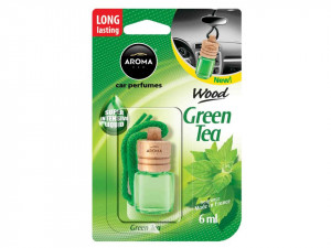 Деревянный освежитель Aroma Car Wood  (Green Tea) фото в интернет-магазине АвтоОлимп