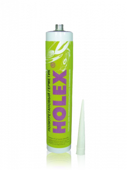Герметик полиуретановый белый HOLEX 310ml  фото в интернет-магазине АвтоОлимп