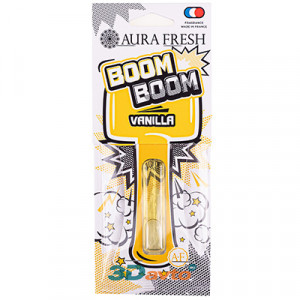 Ароматизатор AURA FRESH BOOM BOOM Vanilla, кор - 30 шт фото в интернет-магазине АвтоОлимп