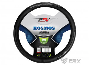 Оплетка на руль "PSV" KOSMOS (Серый) М фото в интернет-магазине АвтоОлимп