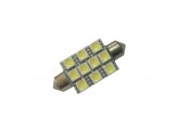 Светодиодная лампа SJ-10SMD-5050 41mm фото в интернет-магазине АвтоОлимп