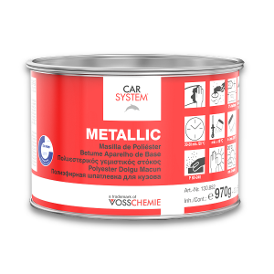 Шпатлевка Metallic 1 кг / 6 Карсистем фото в интернет-магазине АвтоОлимп