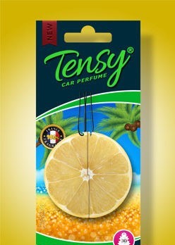 TX-04 Ароматизатор "Tensy" 3D картон (Москва-Париж) Тропическая ночь фото в интернет-магазине АвтоОлимп