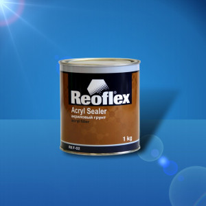 Акриловый грунт (1кг) Reoflex серый фото в интернет-магазине АвтоОлимп
