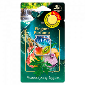 Ароматизатор Гелевый Jam perfume - ELEGANT PERFUME фото в интернет-магазине АвтоОлимп