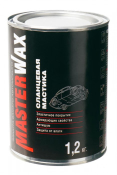 Мастика СЛАНЦЕВАЯ MasterWax ж/б (1,2кг) фото в интернет-магазине АвтоОлимп
