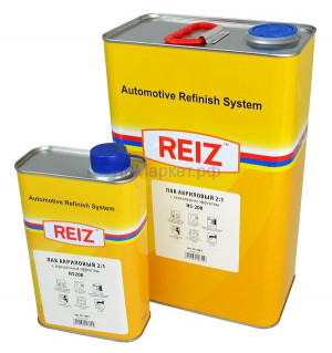 Лак REIZ HS Mirror Effect Clear Coat 1л + отвердитель 0,5л фото в интернет-магазине АвтоОлимп