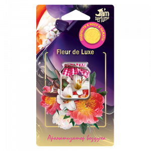 Ароматизатор Гелевый Jam perfume - FLEUR DE LUXE фото в интернет-магазине АвтоОлимп