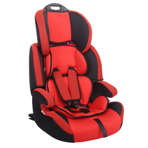 Детское автомобильное кресло SIGER "Стар ISOFIX" красный, 1-12 лет, 9-36 кг, группа 1/2/3 фото в интернет-магазине АвтоОлимп