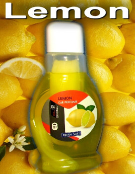Освежитель воздуха Fresh mist Фитиль 300 мл. Лимонный цитрус фото в интернет-магазине АвтоОлимп