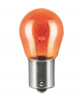Автолампа PY21W (BAU15s) YELLOW 12V OSRAM  O-7507 со смещенным цоколем фото в интернет-магазине АвтоОлимп