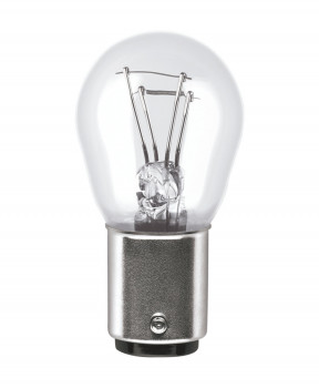 Автолампа P21/5W (BAY15s) 12V OSRAM  O-7528 двухконтактная фото в интернет-магазине АвтоОлимп