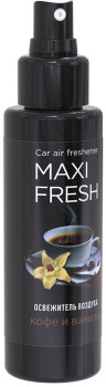SMF-10 "Кофе и ваниль" Ароматизатор воздуха MAXIFRESH 110 мл (спрей) фото в интернет-магазине АвтоОлимп