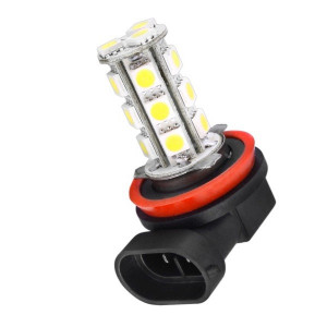 Лампа Маяк диодная H11 18SMD,WHITE блистер фото в интернет-магазине АвтоОлимп