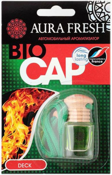 Аром-р подвесной AURA FRESH BIO CAP Deck с ДЕРЕВ.КРЫШКОЙ фото в интернет-магазине АвтоОлимп