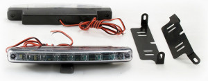 Ходовые огни DRL-L8 3528 SMD (пласт.корпус 8 диодов) фото в интернет-магазине АвтоОлимп