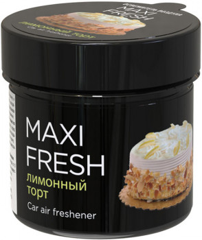 CMF-116  "ЛИМОННЫЙ ТОРТ" Ароматизатор воздуха MAXIFRESH Банка 100 гр фото в интернет-магазине АвтоОлимп