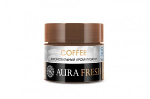 Аром-р AURA FRESH CAR GEL Coffee (на панель) фото в интернет-магазине АвтоОлимп