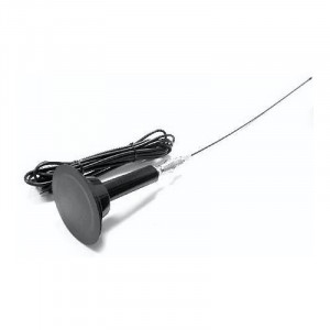Антенна AN-705 BLACK/CHROME магнитная 95см (AM/FM) кабель 300см фото в интернет-магазине АвтоОлимп