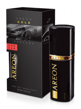 Ароматизатор для автомобиля Areon "PERFUME СПРЕЙ  50 ML GOLD Премиум-класса фото в интернет-магазине АвтоОлимп
