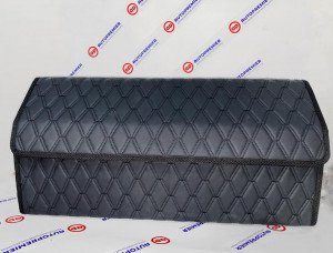 Автомобильный органайзер черный/черная нить, BOX100 M (50*30*30) -на липучке фото в интернет-магазине АвтоОлимп