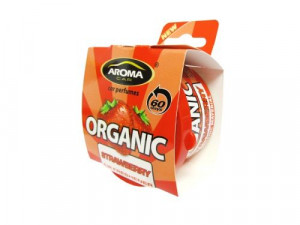 Банка Aroma Car Organic Strawberry фото в интернет-магазине АвтоОлимп