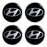 Наклейки на колпаки HYUNDAI (4шт) фото в интернет-магазине АвтоОлимп