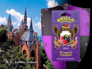 Ароматизатор гелевый подвесной "Shield perfume" S -03 - ягодное лукошко фото в интернет-магазине АвтоОлимп