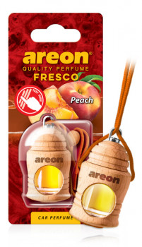 Ароматизаторы для автомобиля AREON "FRESCO" (PEACH) фото в интернет-магазине АвтоОлимп
