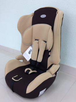 Детское автомобильное кресло Smile Kids «Sunny» бежевый, гр. 1/2/3, 9-36 кг фото в интернет-магазине АвтоОлимп