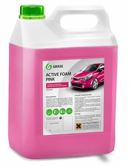 Бесконтактная химия Grаss 6кг розовая пена "Active Foam Pink" фото в интернет-магазине АвтоОлимп
