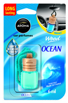 Деревянный освежитель Aroma Car Wood (Ocean) фото в интернет-магазине АвтоОлимп