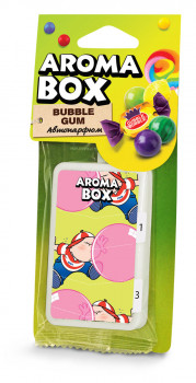 Ароматизатор подвесной "Aroma BOX" B-19 Bubble Gum фото в интернет-магазине АвтоОлимп