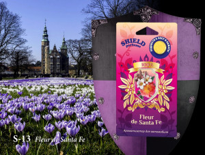Ароматизатор гелевый подвесной "Shield perfume" S -13 - "Fleur de Santa Fe" фото в интернет-магазине АвтоОлимп