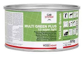 Шпатлевка 2К полиэфирная супер легкая "Multi Green Plus" зелен 1,0кг /6 Карсистем фото в интернет-магазине АвтоОлимп