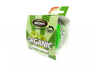Банка Aroma Car Organic Green Apple фото в интернет-магазине АвтоОлимп