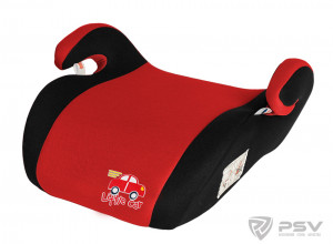 Бустер детский 22-36кг LITTLE CAR Smart Красный фото в интернет-магазине АвтоОлимп