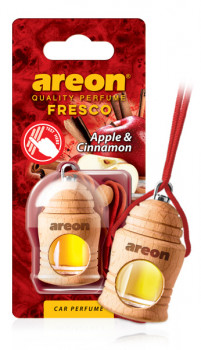 Ароматизаторы для автомобиля AREON "FRESCO" ( Яблоко-Корица Сin&Apple) фото в интернет-магазине АвтоОлимп