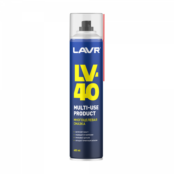 ЧЗ LAVR Смазка многоцелевая LV-40, 400 мл / 12 фото в интернет-магазине АвтоОлимп
